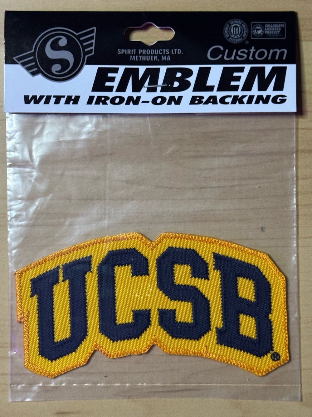 UCSB Iron-On Emblem Patch